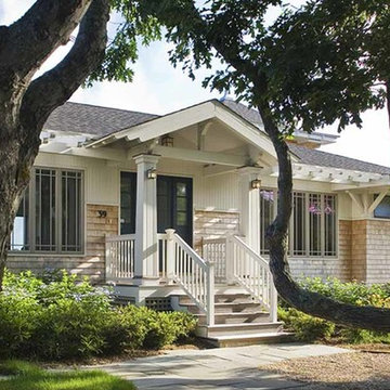 Entry View - Cape Cod Craftsman