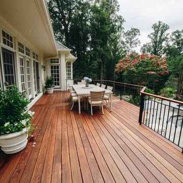 Traditional Exterior Redesign & Deck Build