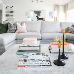 Bright open concept main floor - Books
