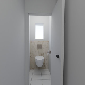 Aménagement intérieur Rendu 3D/ Photo état actuel