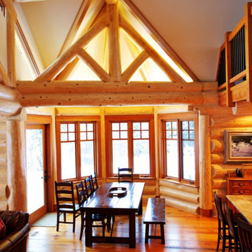 Roosevelt Log Home Design