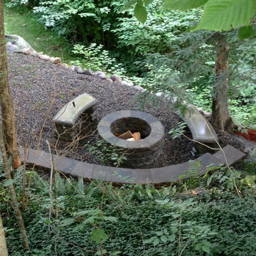 Fire Pit and Seating wall
