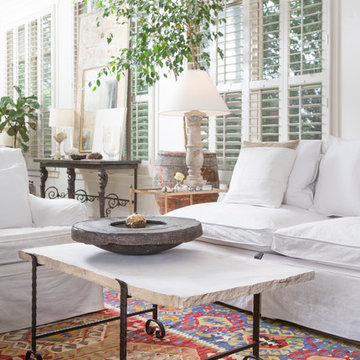 Scored Steel Coffee Table