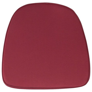 Flash Furniture Soft Burgundy Fabric Chiavari Chair Cushion