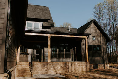 Example of a trendy home design design in Other