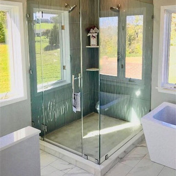 Gehringer master bathroom shower