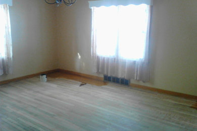 Hardwood Floor Restained/sanded