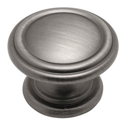 Cosmas - Cosmas 1426AS Antique Silver 1-5/16&rdquo; Diameter Cabinet Knob - Cabinet And Drawer Knobs