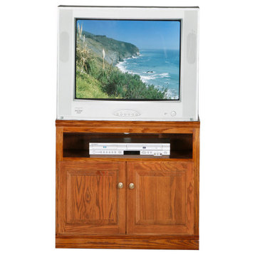 Eagle Furniture Classic Oak 30" TV Cart, Unfinished