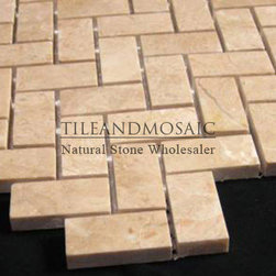Crema Marfil Marble Herringbone Mosaic Tile Polished - Products