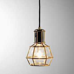 Gold Work Lamp by Form Us With Love for Design House Stockholm - Pendant Lighting