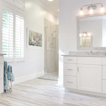 Beachy Master Bath