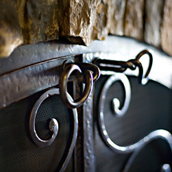 Custom Fireplace Door - Indoor Fireplaces