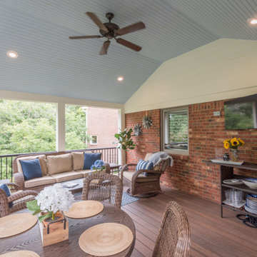 Falls Creek Porch and Master Bathroom