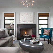 Diana Greenberg paintings in the home