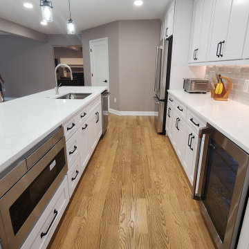 Our kitchen is embarrassing. Can we expand it into the dining room we don't use?