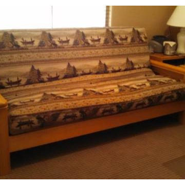 Innerspring Futon Mattress with Sewed on Cover