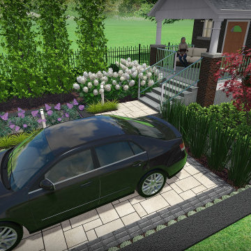 Central Toronto Front Yard Parking Pad