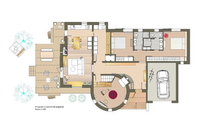 Reforma integral de vivienda unifamiliara se desarrollan en planta baja
