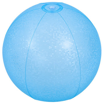 20" Blue Mosaic Inflatable Beach Ball