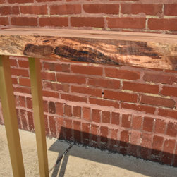 Live Edge Maple Console Table - Furniture