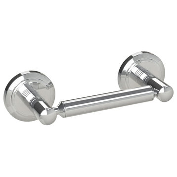 Oslo Double Post Toilet Roll Holder, Polished Nickel