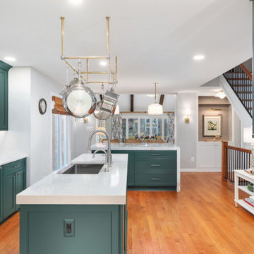 Chapel Cross Way Kitchen, Main Level, and Basement