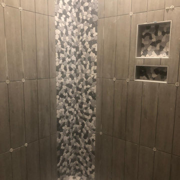 Ceramic and Marble Installation (Glass Tile)