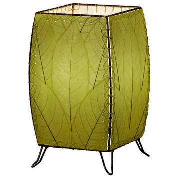 Outdoor Indoor Cube Lamp Green
