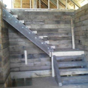 Chalet 1280sf - Oak Log Cabin Build- Schutt Log Homes and Mill Works