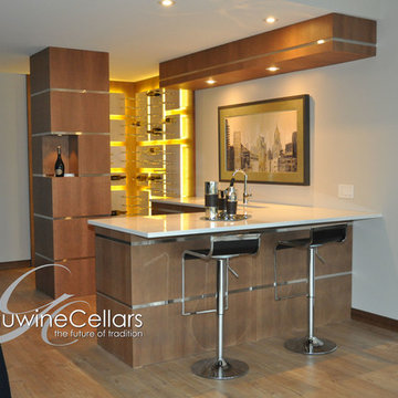 Label Link - Metal Wine Racks by Genuwine Cellars