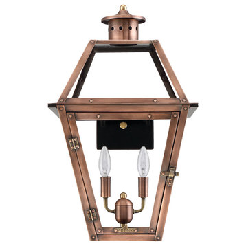 Orleans 1-Light Outdoor Sconce, 18", Electric