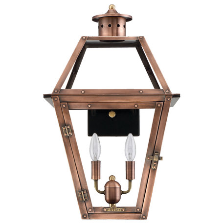 Orleans 1-Light Outdoor Sconce, 18", Electric