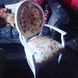SOLD-vintage carver chair on bespoke commission-&pound;145.00 - Furniture