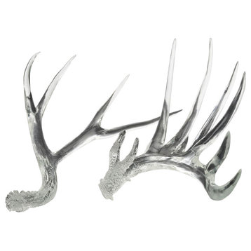 Clear Antlers, Set of 2