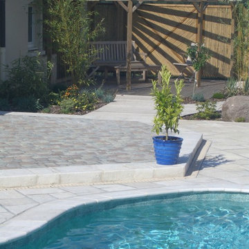 Terrasse de piscine Jonchère