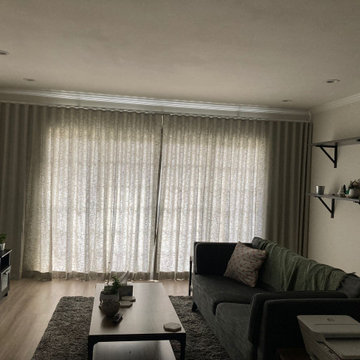 Curtains & Draperies - The Elegant Look For Glass Doors & Windows