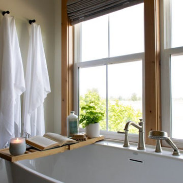 Serene Farmhouse Bathroom