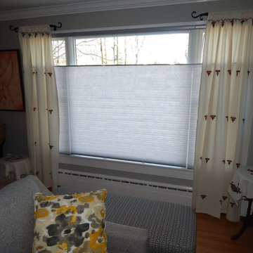 Room darkening, cordless, Top down-bottom up cellular shades Haymarket Va