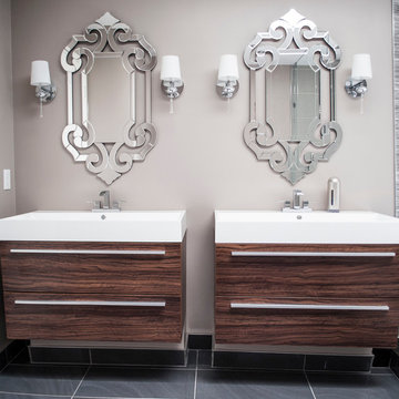 Modern Washroom Upgrade - Vanities