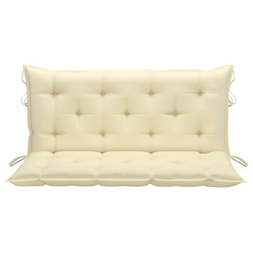 Vidaxl Cushion For Swing Chair Cream White 47.2" Fabric