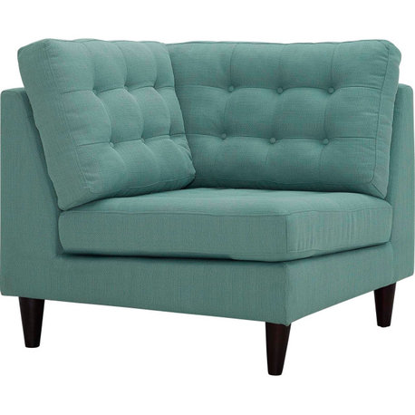 Empress Upholstered Fabric Corner Sofa, Laguna