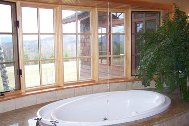 Bathroom - craftsman bathroom idea in Burlington