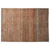 Area Rug, Colorful Transitional Hand Knotted 9'X12' Gabbeh Peshawar Rug