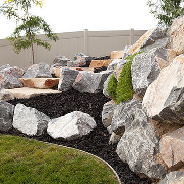 Rock Retaining Walls