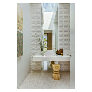 Rancho Mirage - Midcentury - Powder Room - Seattle - by Wilson Studio ...