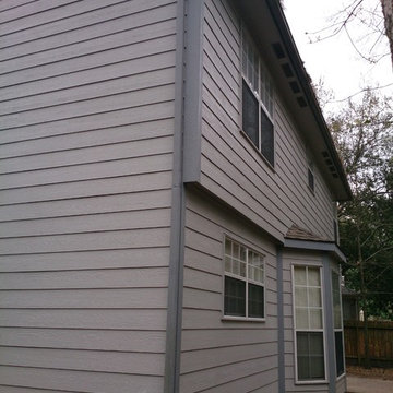 LP SmartSide Siding Job The Woodlands Texas by Texas Home Exteriors