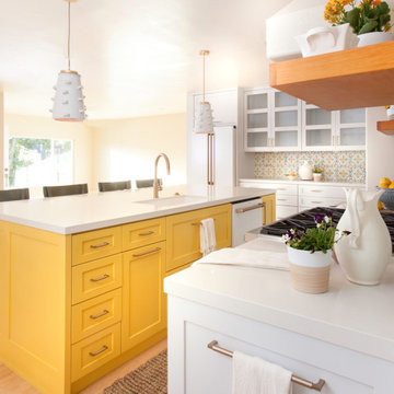Yellow Farmhouse Kitchen | Imperial Beach, CA