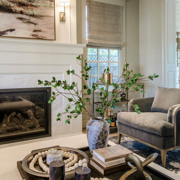 Los Gatos Refined Living Room • Atelier Noël
