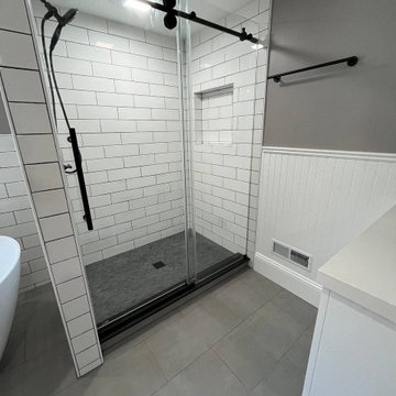 A Stunning Transformation: Two Bathroom Remodels and More in Dedham, MA